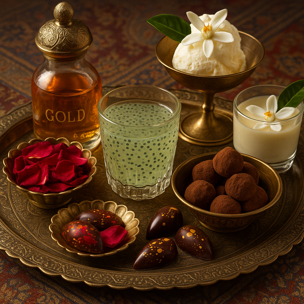 Persian Herbs and Flowers That Inspire Modern Confections