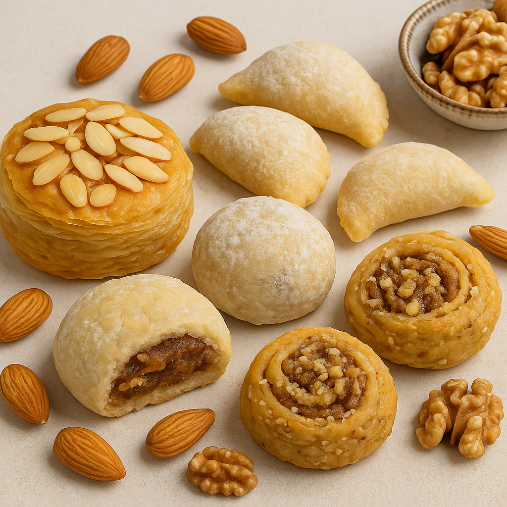 Almonds and Walnuts in Persian Pastries: Ancient Nuts with Modern Appeal