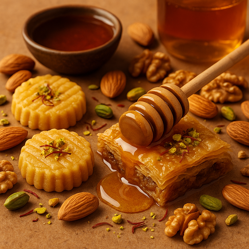 The Role of Honey in Persian Desserts: Sweetness with Symbolism